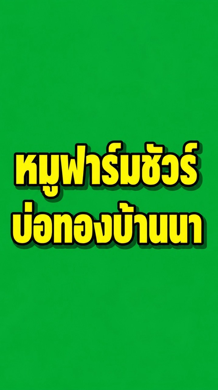 หมูฟาร์มชัวร์ราคาโรงงาน (บ่อทอง-บ้านนา)