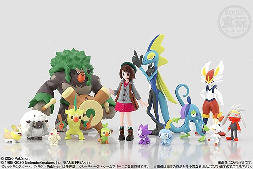 食玩フィギュア ポケモンスケールワールド 第4弾はテーマ ガラル地方 で9月発売