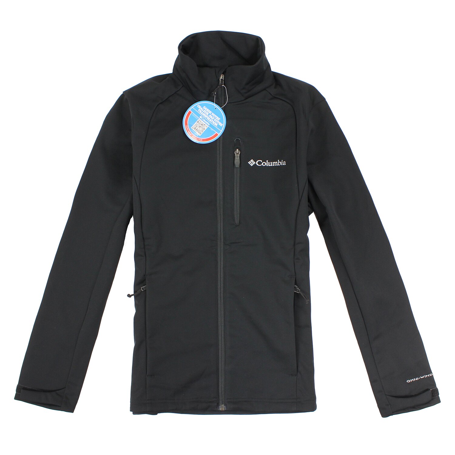 美國百分百【全新真品】Columbia 外套 哥倫比亞 發熱 Omni heat 軟殼 保暖 黑 S M XL E411