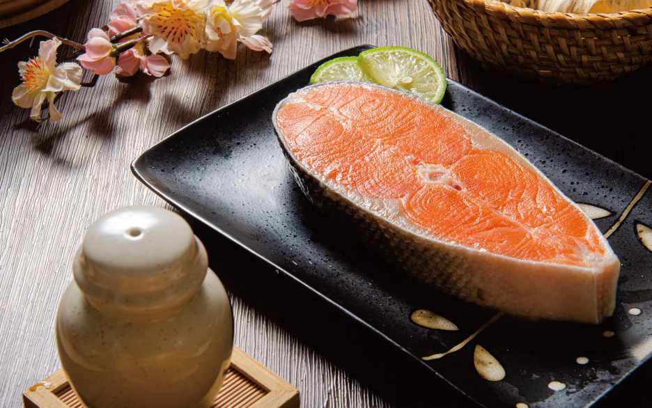 鮮綠生活鮭魚切片