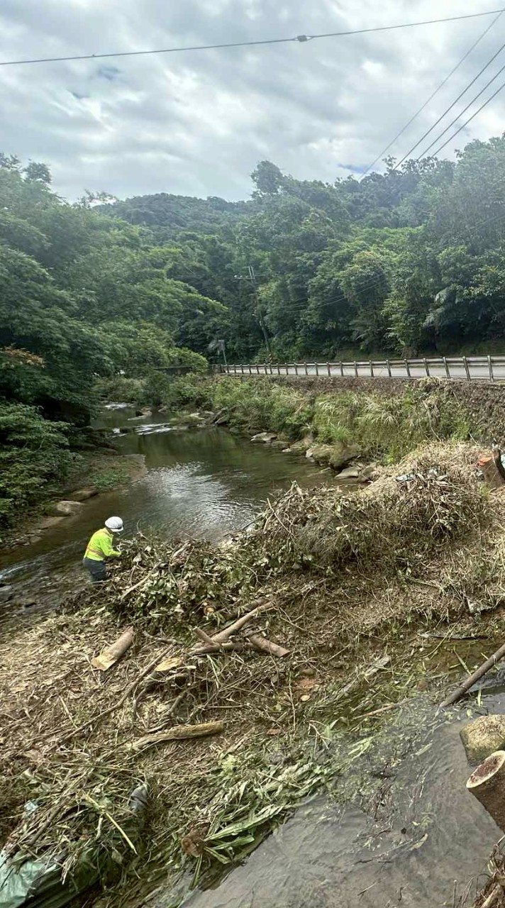 基隆區（割草.鋸樹.整理河道）（颱風救災）