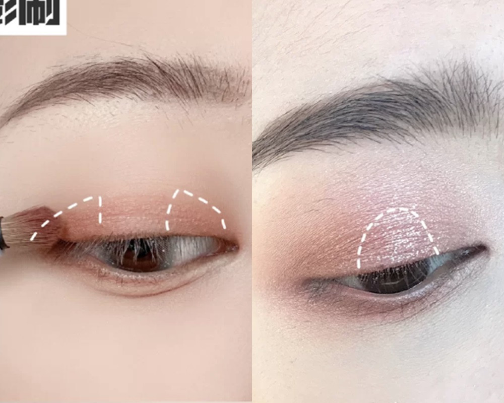 新手眼影畫法4：三段式眼妝