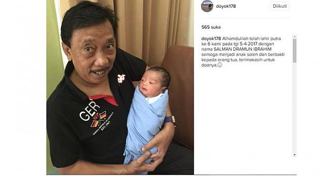 Tua-tua, Doyok Punya Bayi Lagi