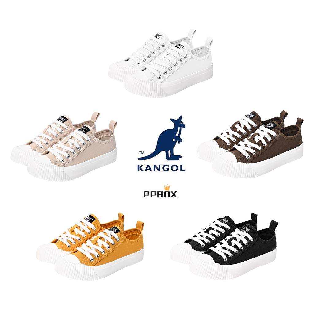 KANGOL 百搭 餅乾鞋 帆布鞋-經典鞋帶款潮流設計兼具休閒橡膠中底, 有質感, 舒適軟墊, 好走又舒適夏天穿搭必備餅乾鞋-輕巧耐穿設計 無負擔版型正常 建議穿平常穿的尺寸腳板寬或是喜歡舒適 建議穿