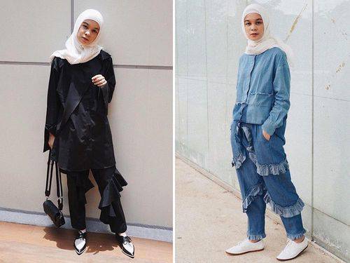 Foto: Gaya Stylish Tantri Namirah, Istri Haykal Kamil Pasca Berhijab