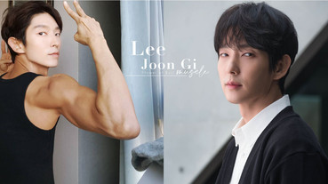 《惡之花》李準基肌肉引熱議！李準基環抱老婆，秀強壯手臂肌，麥色腹肌&V字小臉超反差