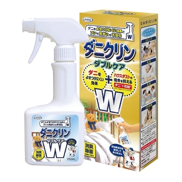 【UYEKI】日本製 植木 雙效配方防蟎噴液(蹣蟲忌避+塵蹣包覆) 250ml