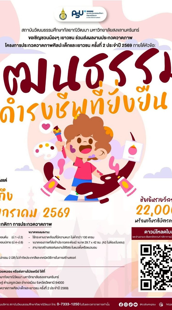 ประกวดภาพวาดศิลปะเด็กและเยาวชนครั้งที่2