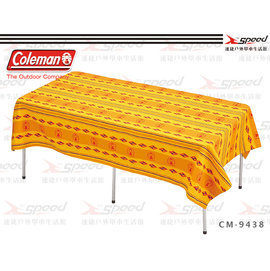 【速捷戶外露營】【美國Coleman】極致品味 桌布M號 抗污、防水、耐磨 CM-9438