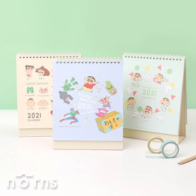 蠟筆小新桌曆2021年桌曆- Norns 正版授權 日誌手帳 行事曆 Crayon Shin Chan Calendar