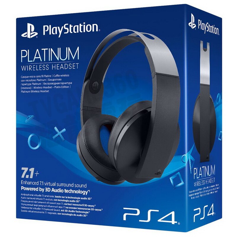 SONY 無線立體聲耳罩耳機 CUHYA-0090 黑色 PSVR PS3 PS4 PC 7.1+ 原廠平輸 台中恐龍。人氣店家恐龍電玩 恐龍維修中心的PlayStation4、PS4 周邊有最棒的商