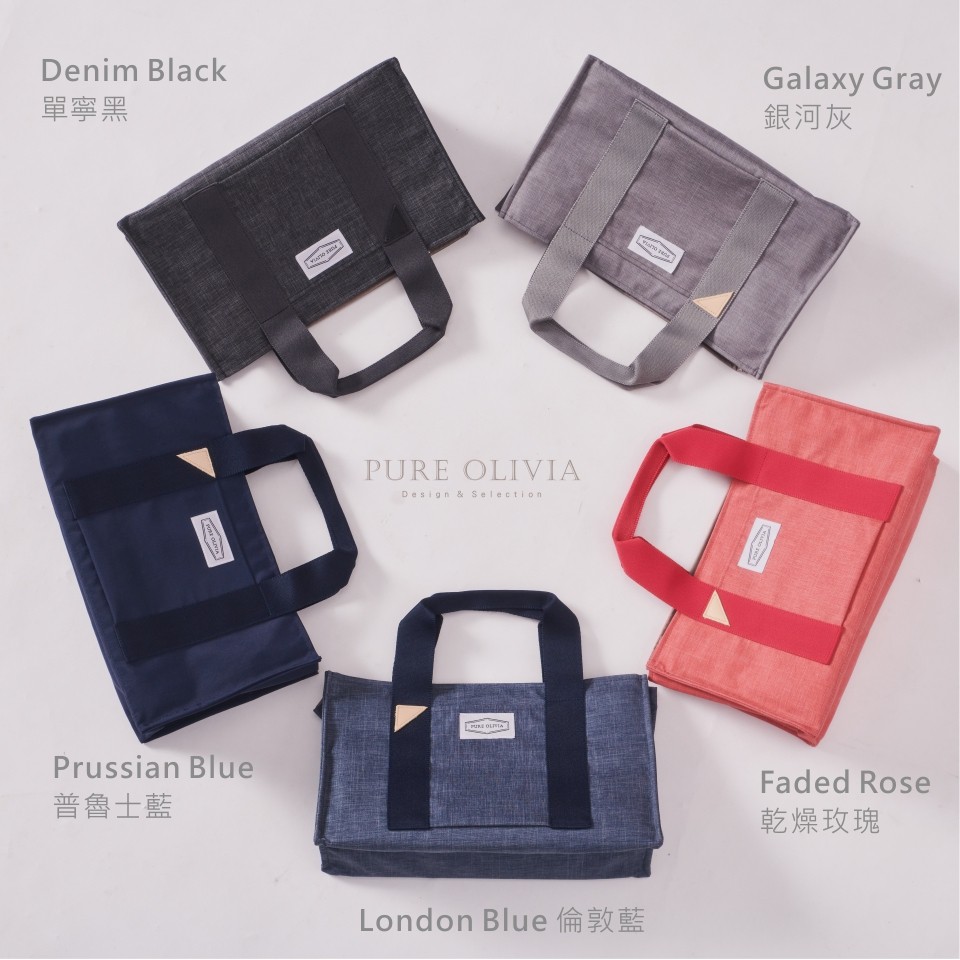 可當旅遊包 | 工具職人包 | 電腦包 | 媽媽包 | 小孩才藝上課袋 | 便當袋 |耐髒耐用防潑水材質及簡約時尚外型, 實搭性強 可放入洗衣袋放置洗衣機洗滌 | 布料為歐洲專利精品布 |附上四片隔板