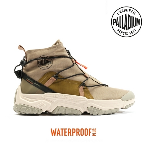 Palladium OFF-GRID HI ZIP WP+ 男女 休閒鞋 沙漠金