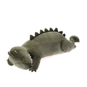 HOLA 彈力超柔造型抱枕-厭世暴龍