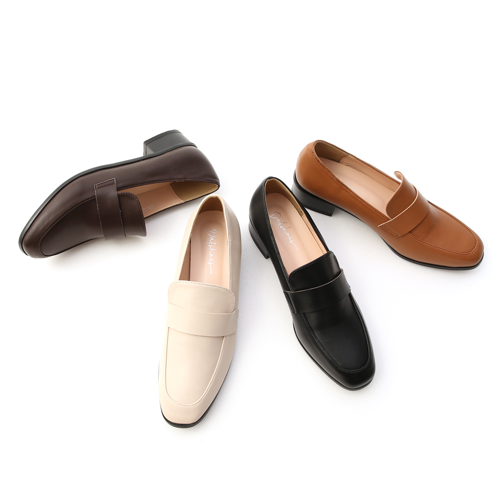 D+AF經典款低跟樂福鞋 樂福鞋 穿搭