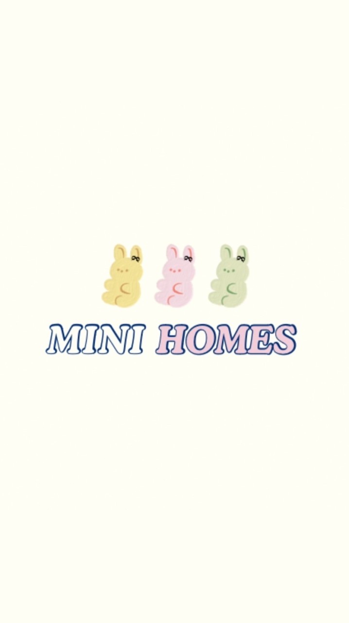 Mini homes 𝜗𝜚 日韓代購趣✈️～🌍