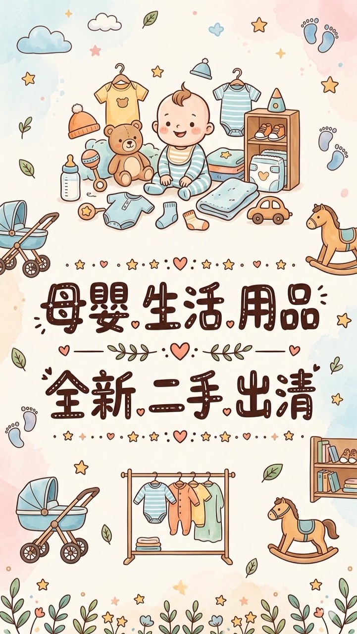 母嬰用品｜生活用品｜全新/二手/出清/贈與