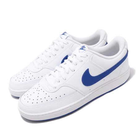 品牌: NIKE型號: CD5463-103品名: Nike Court Vision LO特點: 基本款 皮革 簡約 情侶穿搭 球鞋 白 藍