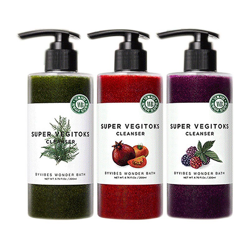 wonder bath SUPER VEGITOKS 超級素食蔬菜深層 卸妝洗面乳 300ml [ 日韓直選 絕對正品 ]