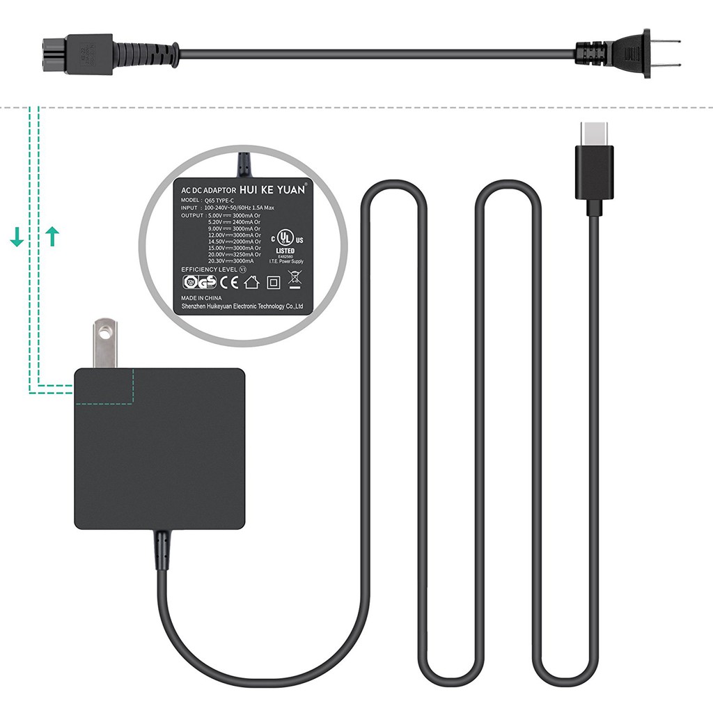 UX330UA-AH54 TYPE-C 45W 20V2.25A2015年初Macbook Retina 12英寸14.5V2A Type-C蘋果新Macbook 12“（2015）蘋果新Macboo