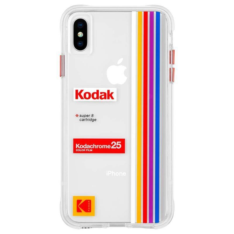iPhone Xs Max Kodak 柯達聯名款強悍防摔殼 - 透明