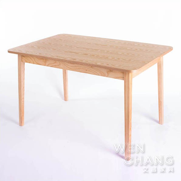 日韓風 全實木 栓木 南斯長餐桌 Dining Table Coffee Table TB016 文昌家具