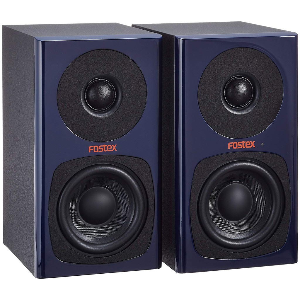【公司貨】Fostex PA-3 PA3 主動式 3吋監聽喇叭 喇叭 兩件式音響 藍色