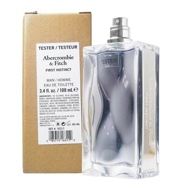 Abercrombie & Fitch First Instinct 同名經典男性淡香水100ML TESTER【七三七香水精品坊】