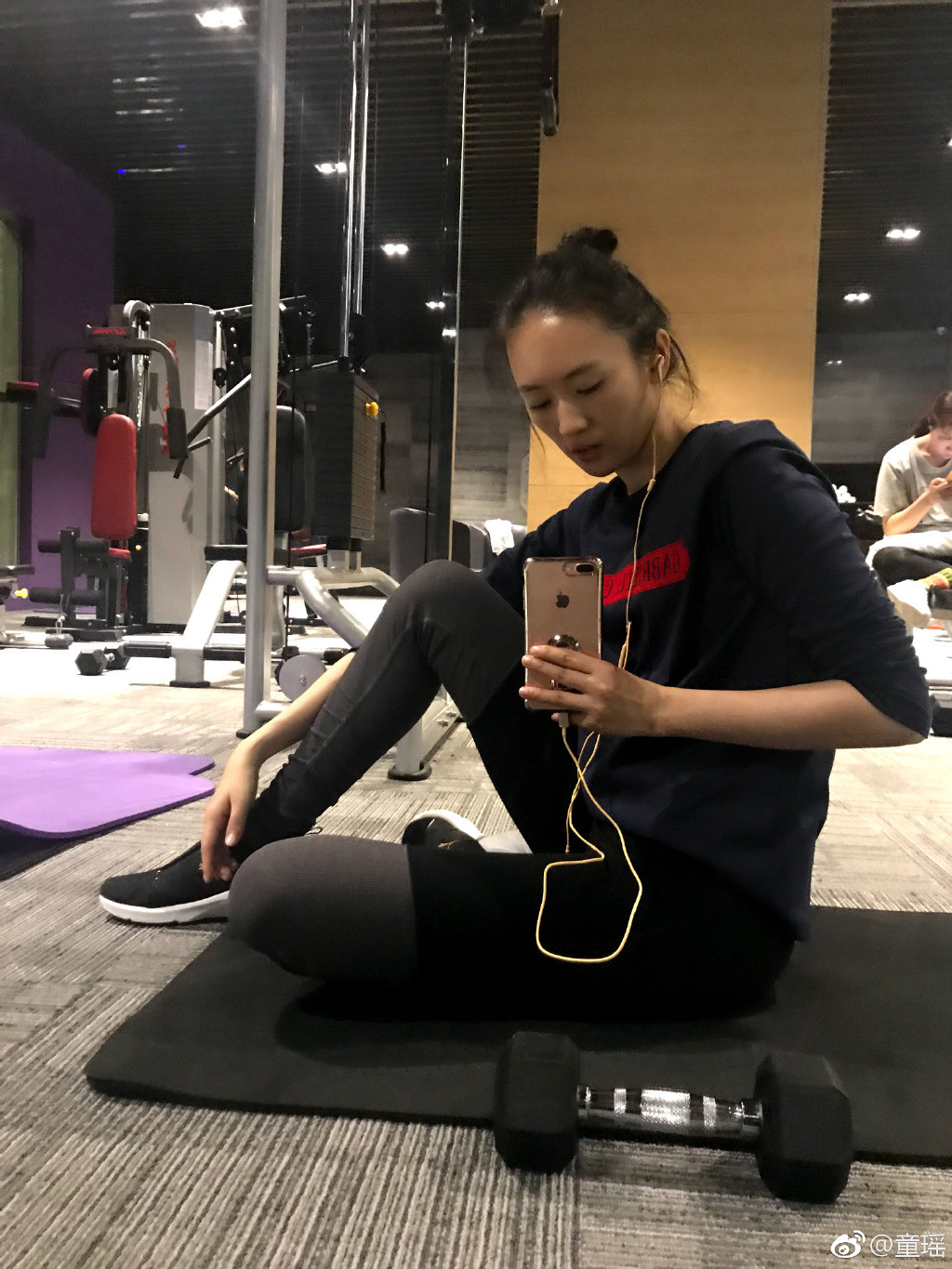 童瑤減肥/保養秘訣4：規律運動