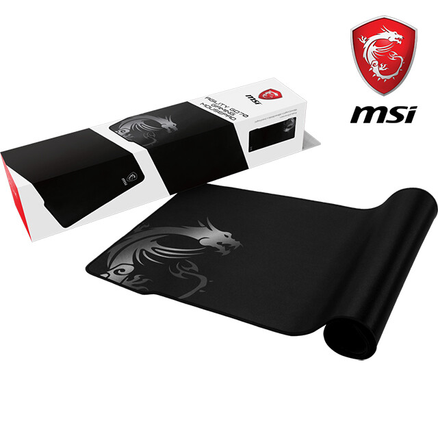 msi微星 agility gd30 絲襪面料電競鼠墊 *絲襪材質面料 *低摩擦順暢滑行體驗 *舒適的觸感體驗 *天然防滑橡膠底座
