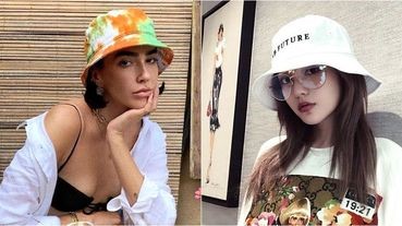 跟上漁夫帽熱潮！編輯推薦15款「復古印花」、「繽紛紮染」、「高調 LOGO」、「經典格紋」時尚漁夫帽