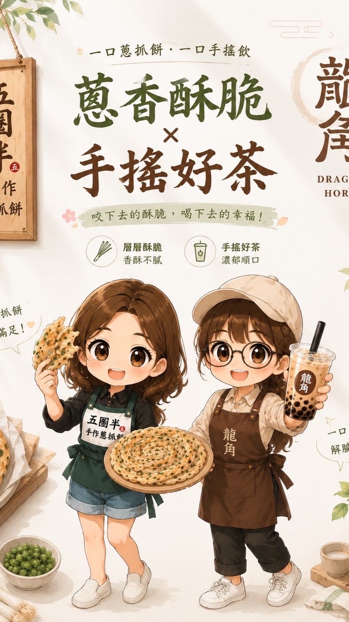 五圈半X中和龍角 好食團‼️
