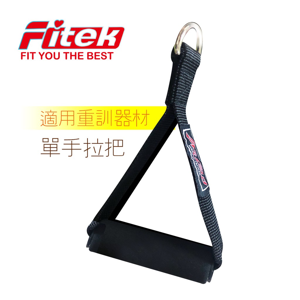 Fitek 鐵製單手拉把 BR171型 健身房規格 150公克