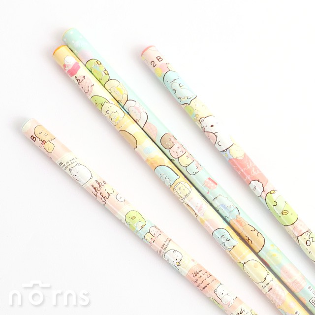 【日貨角落生物原木鉛筆P2】Norns 炸蝦的故事 炸物好朋友 SAN-X正版 日本進口 文具 炸魚