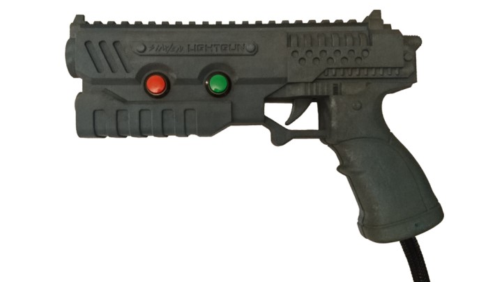 Sinden Lightgun是款可以在液晶螢幕上使用的光線槍，並可以模擬滑鼠操作。