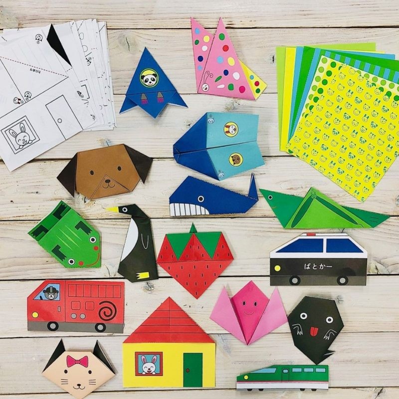 子どもがすごく楽しんでる 画期的な入門書 1日10分 ひとりでおれる おりがみ に絶賛の声