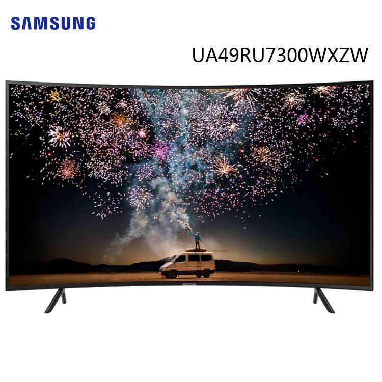 Samsung 三星 UA49RU7300WXZW 49吋 4K UHD 純粹原色技術 曲面電視