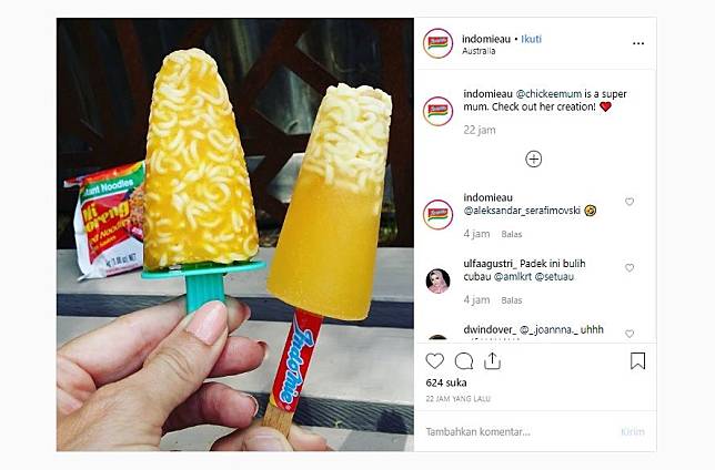 Indomie Popsicle