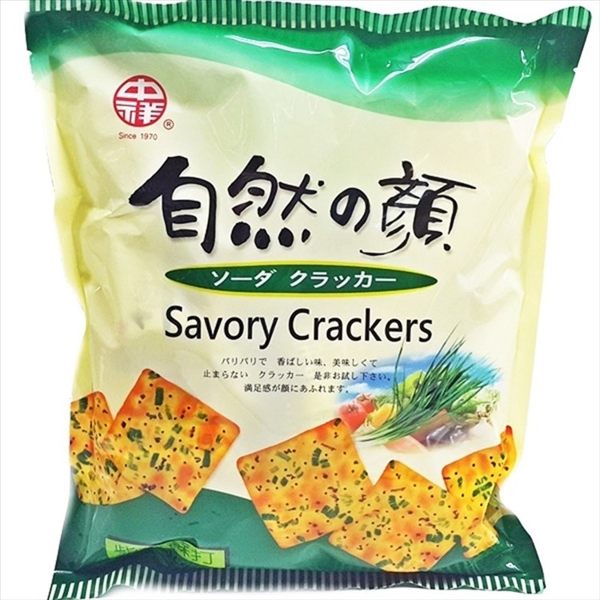 中祥自然之顏紫菜蘇打 310g【4710467551262】(台灣零食)