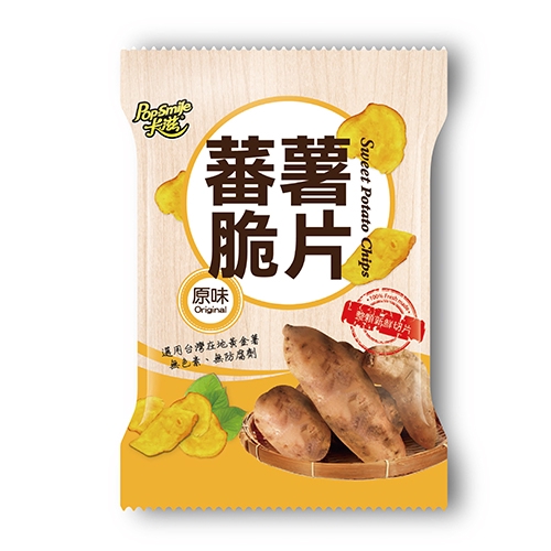 卡滋蕃薯脆片-原味90G【愛買】