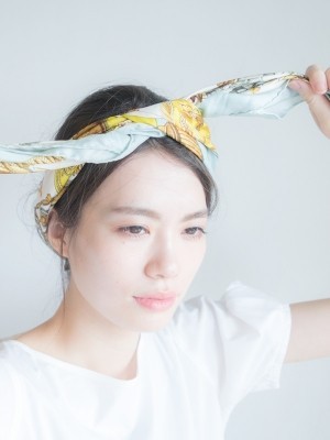 白髪が目立たない髪型は 白髪隠しの簡単ヘアアレンジ術