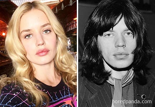 Georgie May Jagger dan Mick Jagger