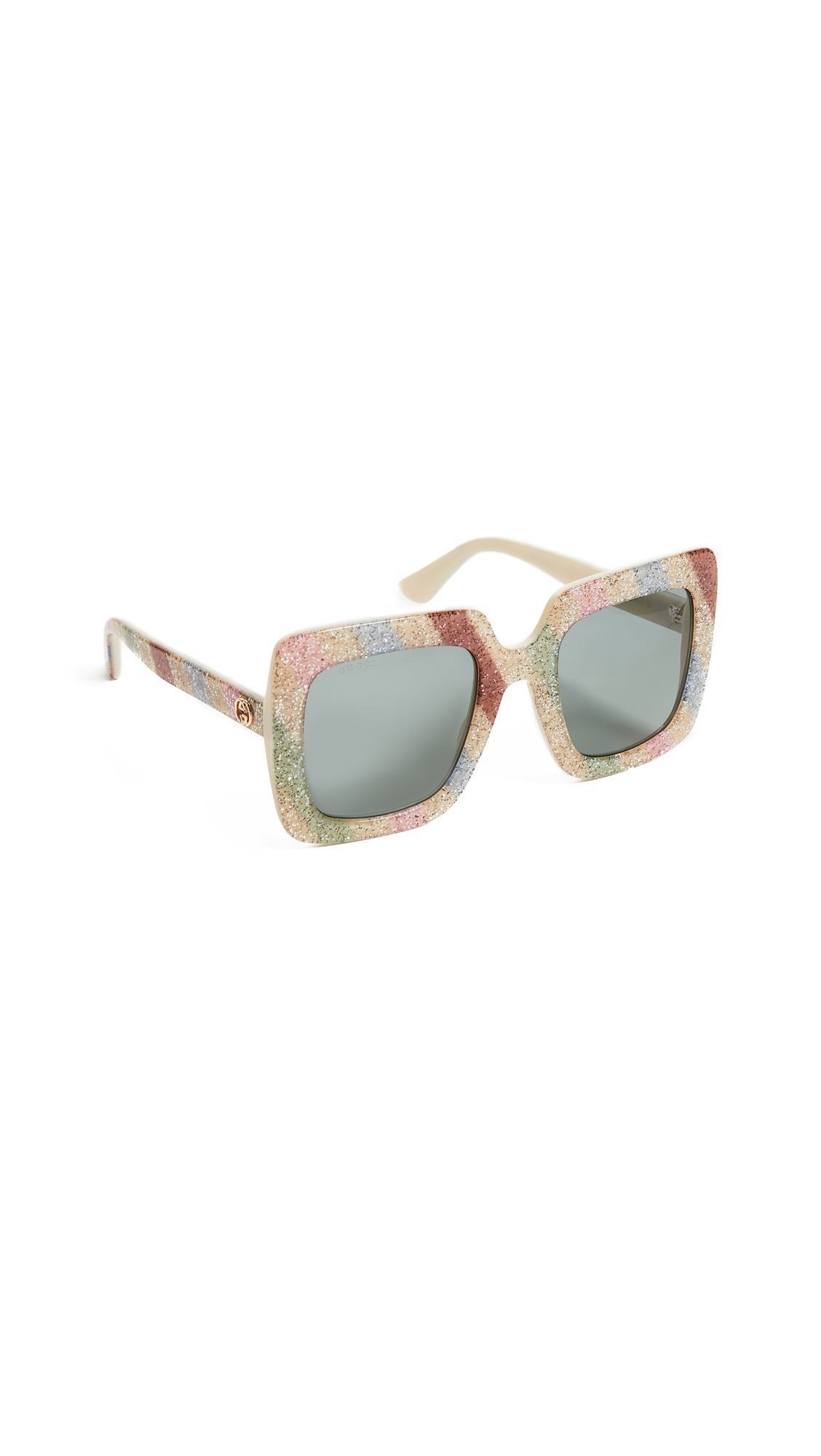 Gucci GG Square Oversized Sunglasses