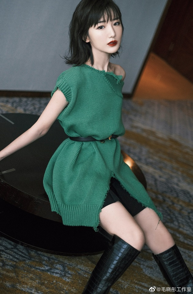 女星紅毯造型未修vs精修10：毛曉彤