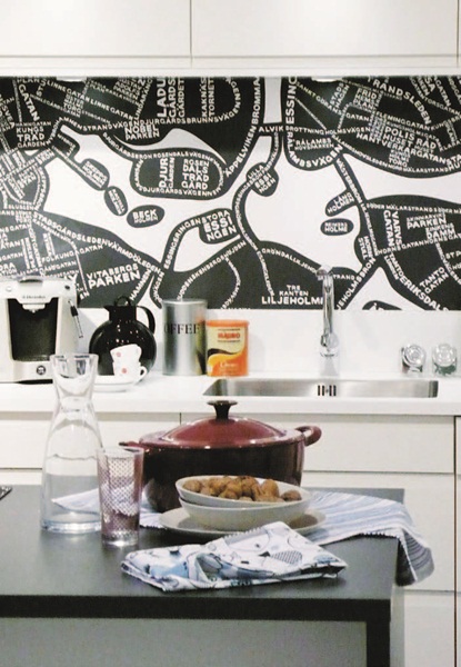 北歐風 斯德哥爾摩的繽紛居家-廚房和角落