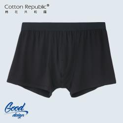 ◎採用彈性超細纖維，柔滑乾爽觸感舒適|◎透氣性佳，超強瞬間吸濕，排汗功能佳|◎專業立體車縫設計，貼身不緊繃品牌:棉花共和國款式:寬鬆四角內褲腰頭:中高腰顏色:黑色系尺寸:M,L,XL主材質:嫘縈材質說