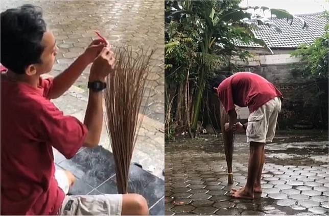 Video Ampuhnya Ilmu Leluhur Modal Lidi Cabai Dan Bawang Bisa Hentikan Hujan Hops Id Line Today