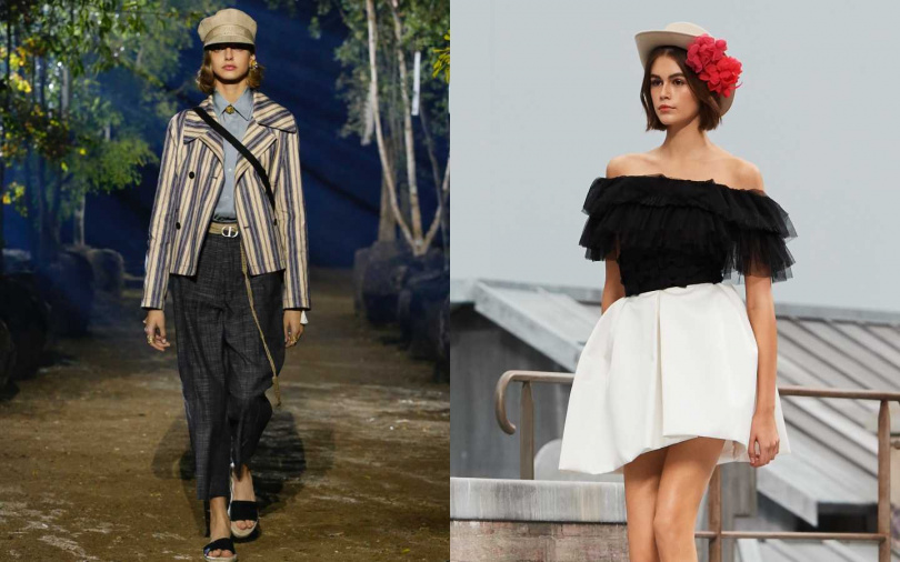 圖說：左起為：DIOR、CHANEL（圖／品牌提供）