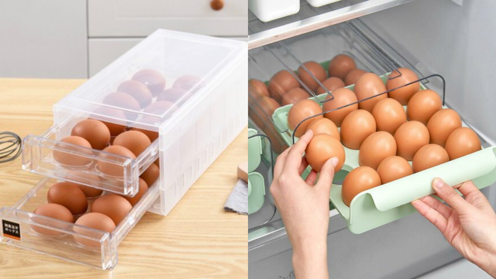 抽屜式雞蛋盒