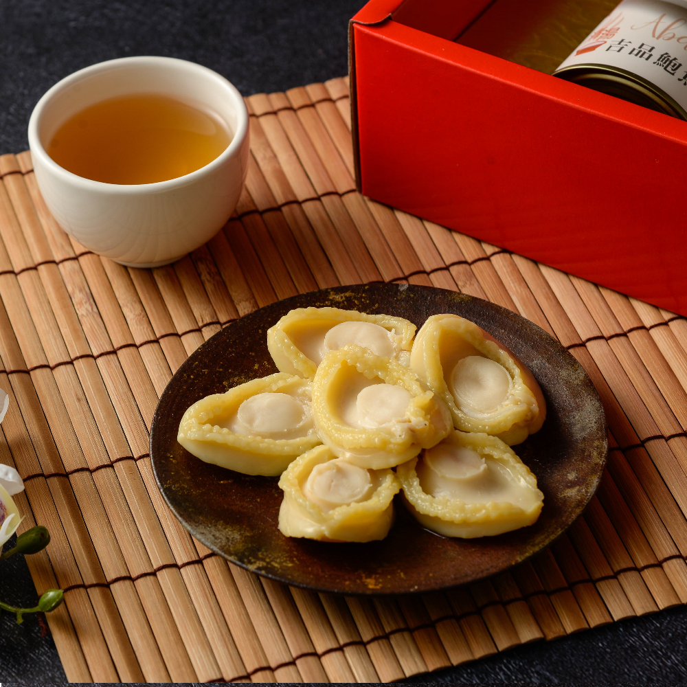 【萬順昌台灣】清湯吉品鮑魚10P2罐裝禮盒